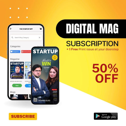 Mobile App Access + Free Print Magazine